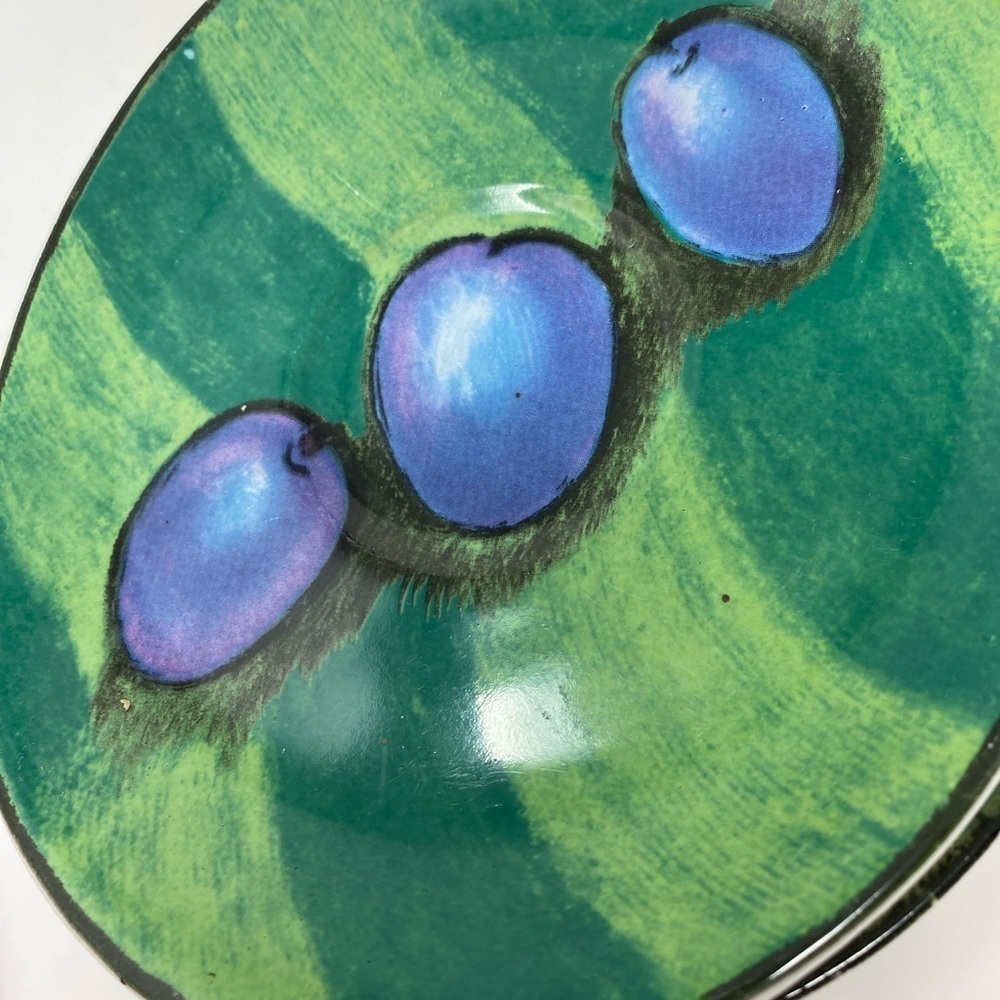 Set of 8 Vintage Misono Tuscany Oval Shaped Plum Saucers/Plates - Picture 3 of 9